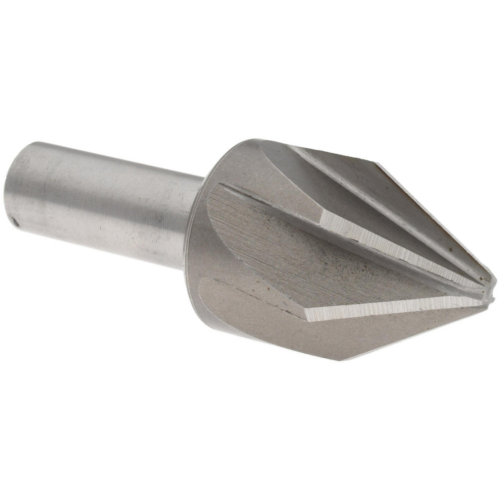 Value Collection CS2160100 Countersink 1" Head Dia, 60.00 deg Included Angle, 6 Flute, Cobalt Steel, Right Hand Cut