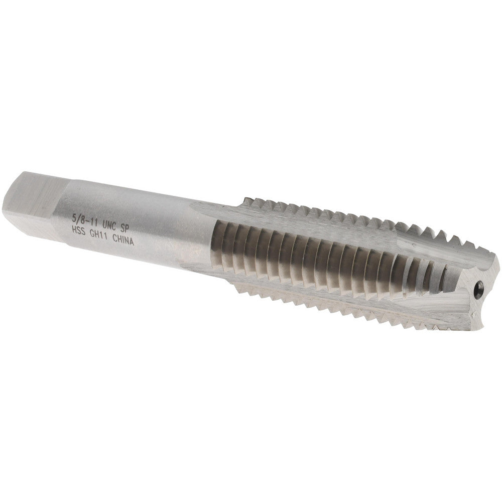Value Collection JY63328587 Spiral Point Tap 5/8-11 UNC, 3 Flutes, Plug, High Speed Steel, Bright Finish
