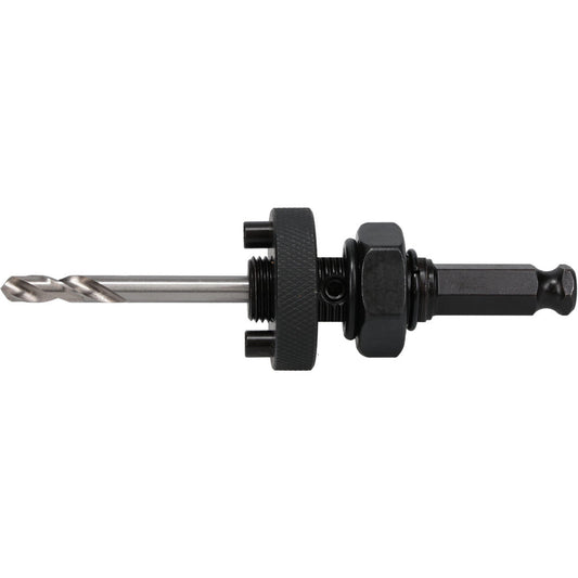 Lenox 1779802 Hole Saw Arbor 6" Saw Dia, Straight Shank, Drill Pilot