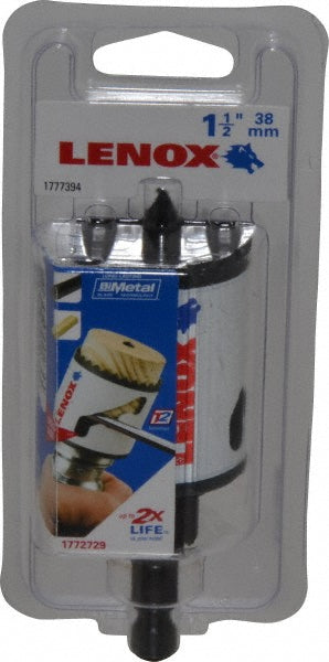 Lenox 1772729 Hole Saw 1-1/2" Saw Dia, 1-9/16" Cut Depth