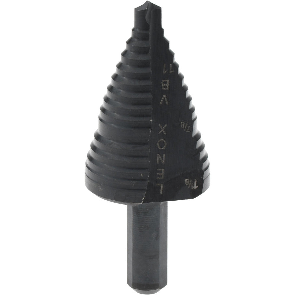 Lenox 30888VB11 Step Drill Bit 3/8" Shank Dia, High Speed Steel, 2 Hole Sizes