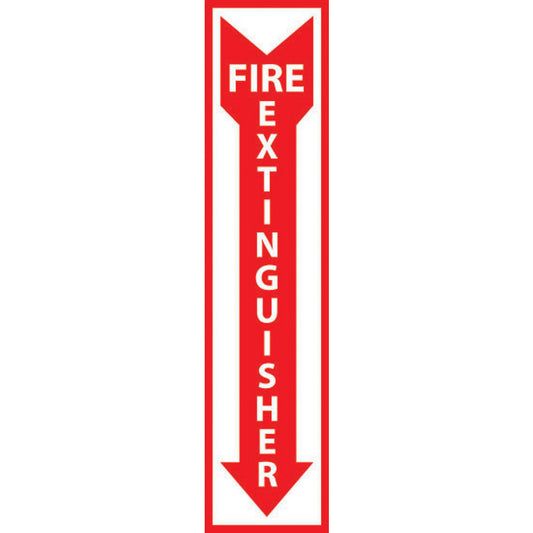 AccuformNMC MSCM23R Fire Sign Fire Extinguisher
