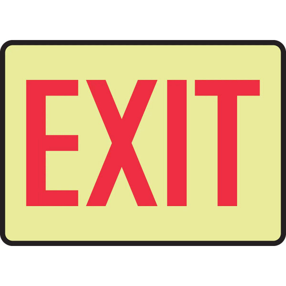 AccuformNMC MSCGL12P Exit Sign Exit