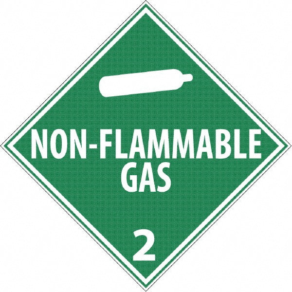 AccuformNMC DL6R 10-3/4" Wide x 10-3/4" High, Rigid Plastic Placard