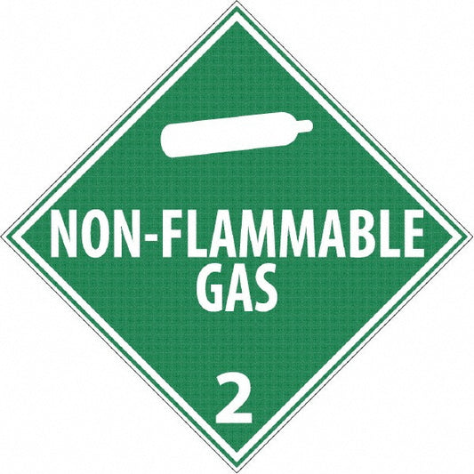 AccuformNMC DL6R 10-3/4" Wide x 10-3/4" High, Rigid Plastic Placard
