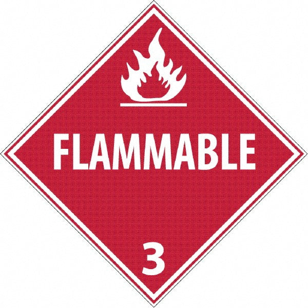 AccuformNMC DL158R 10-3/4" Wide x 10-3/4" High, Rigid Plastic Placard