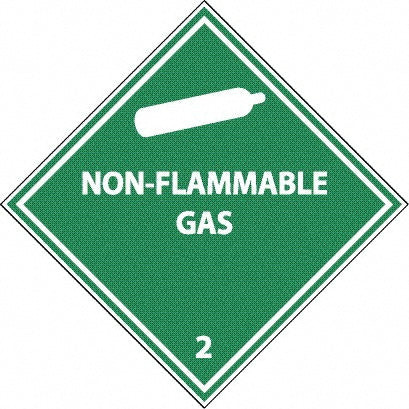 AccuformNMC DL6AL Shipping & DOT Label 4" Wide, 4" High