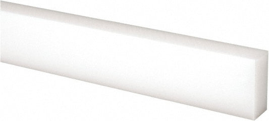 USA Industrials BULK-PS-AC-116 Plastic Bar Acetal, 1/2" Thick, 48" Long, Natural Color