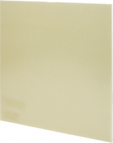 Professional Plastics SG10NA.125X12.000X12.000NB Plastic Sheet Epoxyglass Laminate (G10/F4), 1/8" Thick, 12" Long, Mustard Yellow