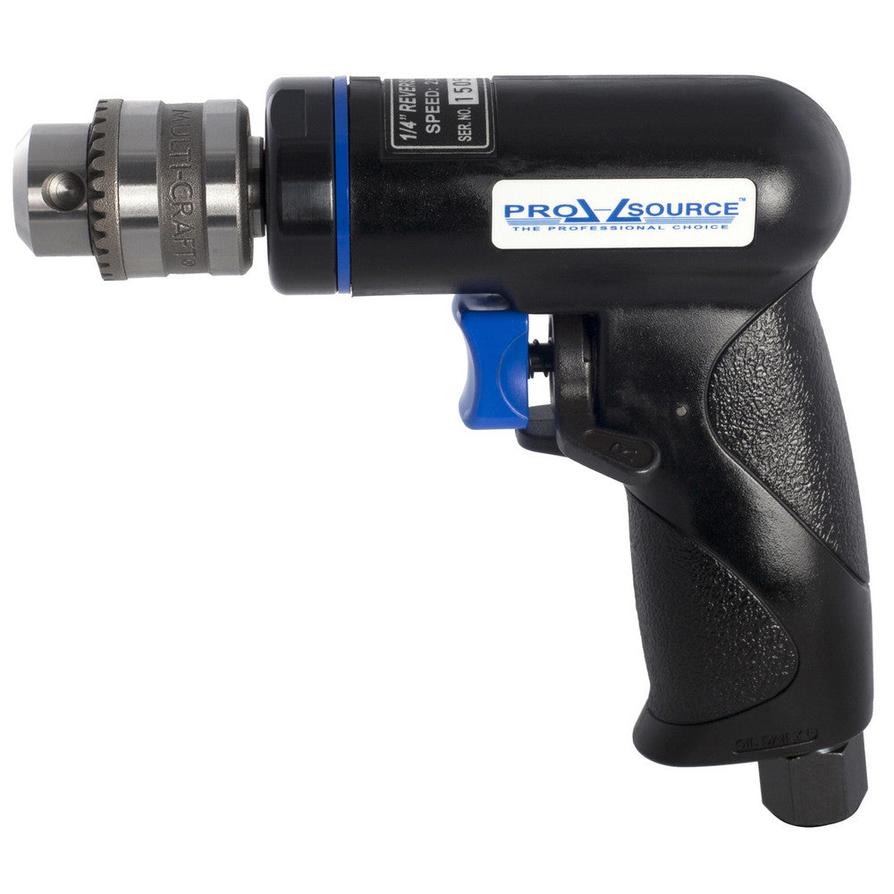 Pro-Source 5560003122PRO Air Drill 1/4" Keyed Chuck, Reversible