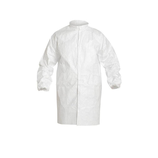 Dupont IC263SWH2X00300B Lab Coat Size 2X-Large, Tyvek