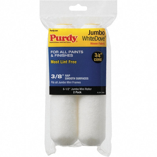 Purdy 140626012 Mini Paint Roller Cover 3/8" Nap, 6-1/2" Wide