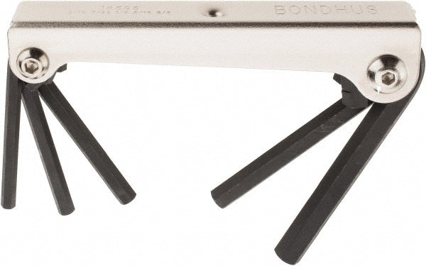 Bondhus 14585 5 Piece Fold-Up Hex Key Set