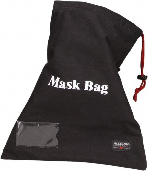 Allegro 2025 Facepiece Face Shield Storage Bag Cotton, Black