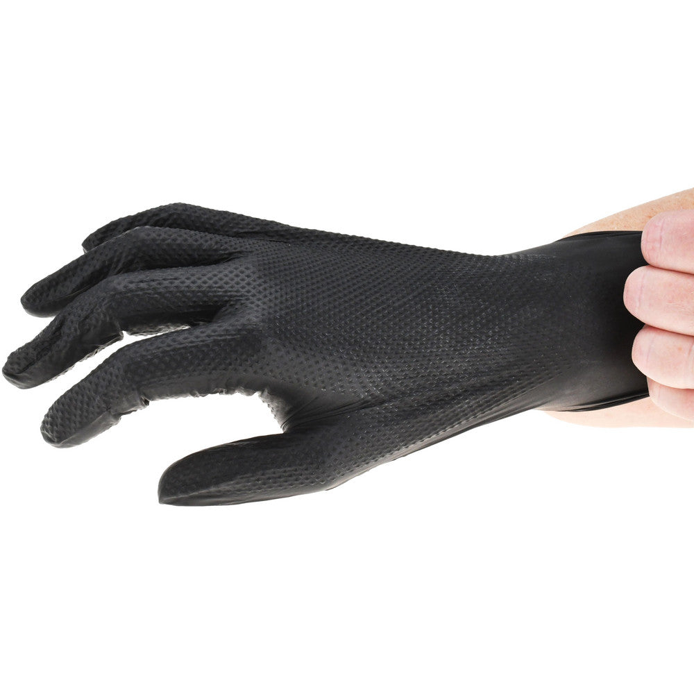 PRO-SAFE GL6BKD-8PFXL Disposable Glove Size X-Large, 8.0 mil, Nitrile, General Purpose Grade, Powder-Free