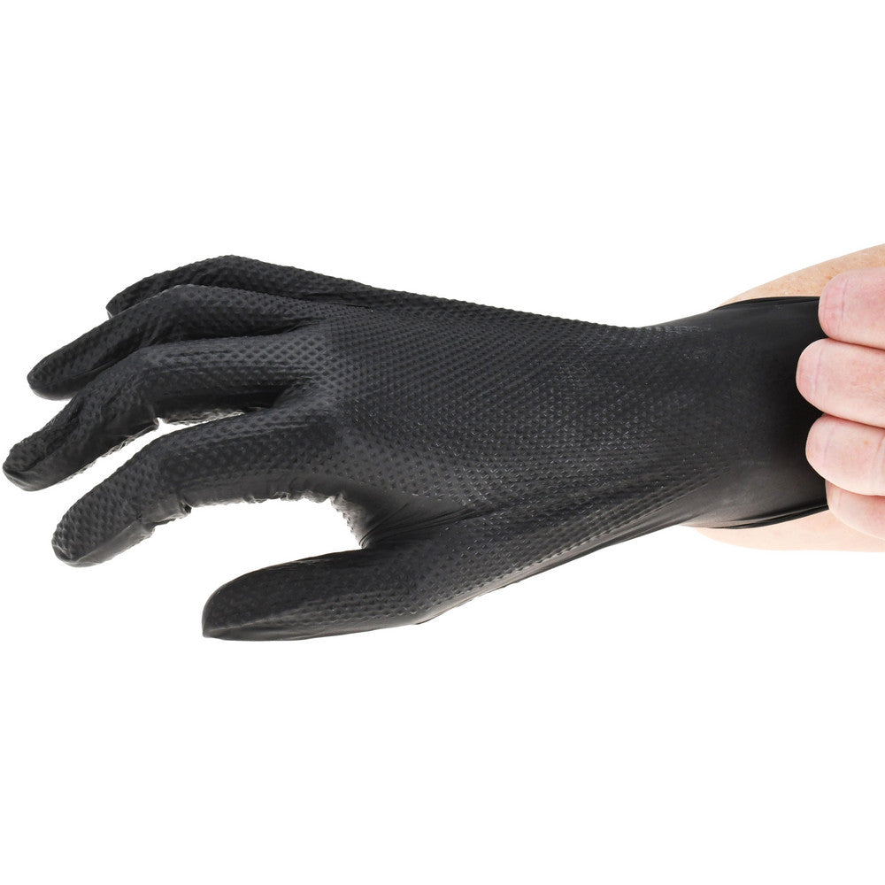PRO-SAFE GL6BKD-8PFS Disposable Glove Size Small, 8.0 mil, Nitrile, General Purpose Grade, Powder-Free