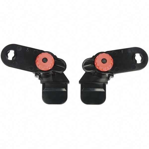 Jackson Safety 38426 Hard Hat Capmount Adapter Plastic, Black, Use with Slotted Hard Hat