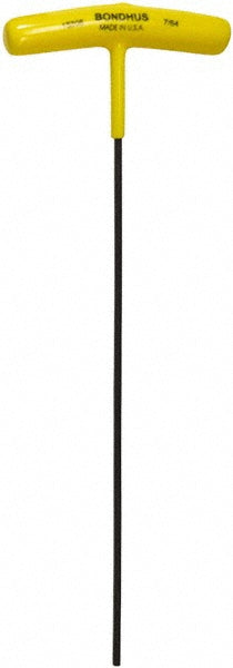 Bondhus 15306 Hex Key 7/64" Hex, Hex End, T-Handle Cushion Grip
