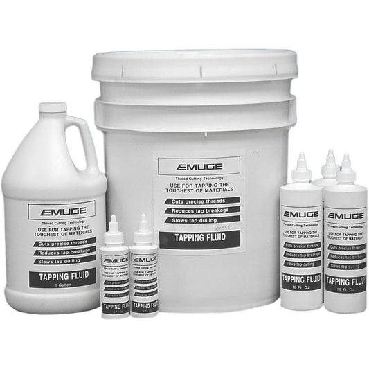 Emuge FZ191900.JM319 Metalworking Fluids & Coolants Container Type Bottle  Container Size 16 fl oz  Net Fill 1.28lb  Material Application Stainless Steel  Color Amber  Series FZ191900