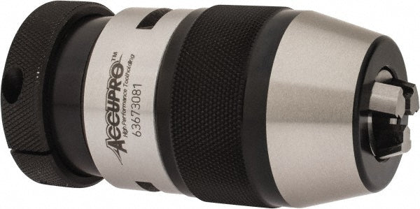 Accupro PX01305000MSC Drill Chuck 1/32 to 1/2" Capacity, Tapered Mount, JT2