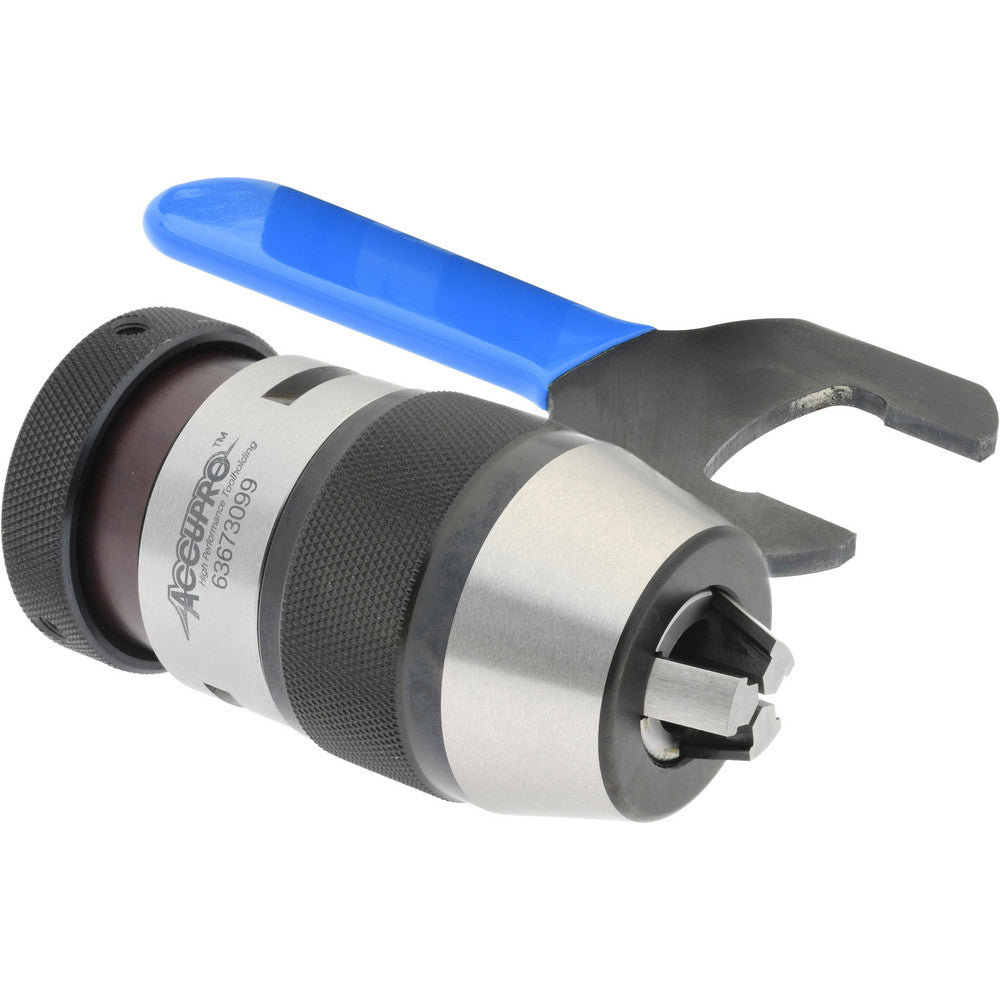 Accupro PX01307000MSC Drill Chuck 1/32 to 1/2" Capacity, Tapered Mount, JT33