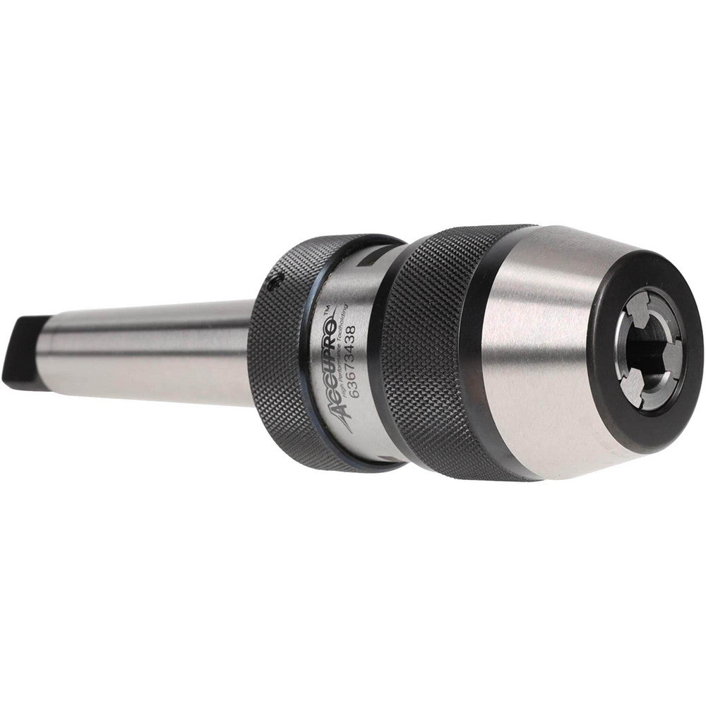 Accupro SPS1303000MSC Drill Chuck 1/32 to 1/2" Capacity, Integral Shank Mount, 3MT
