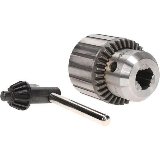 Accupro CY01916040MSC Drill Chuck 13/64 to 3/4" Capacity, Tapered Mount, JT3