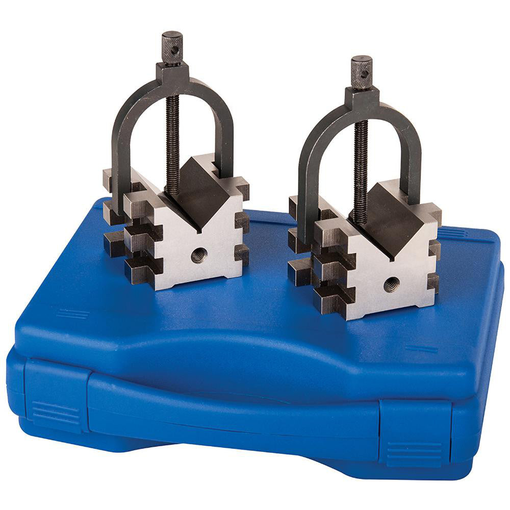 Fowler 52-475-555-0 V-Block 2" Max Capacity, 90&deg V Angle