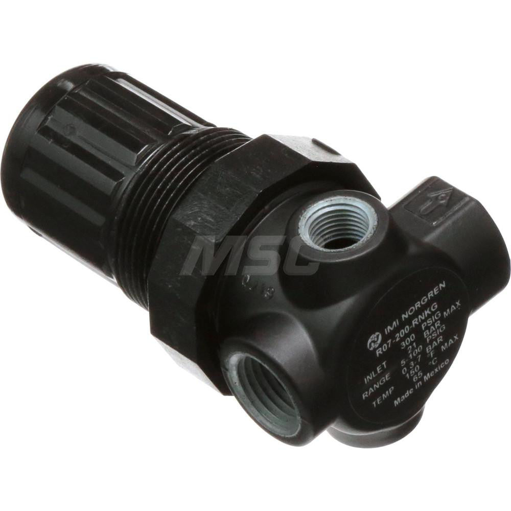 Norgren R07-200-RGKA Compressed Air Regulator 1/4" NPT, Mini