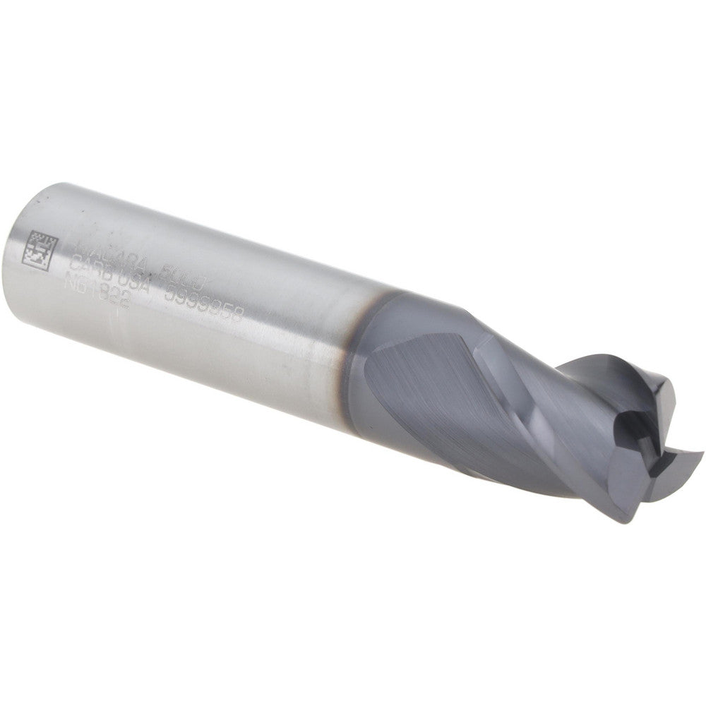 Seco 17003420 Corner Radius End Mill 1/2" Dia, 5/8" LOC, 0.0300" Radius, 3 Flute, Solid Carbide