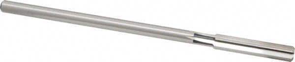 Cleveland C25811 Chucking Reamer Letter V, 7" OAL, 1-3/4" Flute Length, Straight Flute, Straight-Cylindrical Shank, HSS