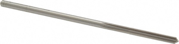 Cleveland C25290 Chucking Reamer 5/32" Dia, 4" OAL, 1" Flute Length, Straight Flute, Straight-Cylindrical Shank, HSS