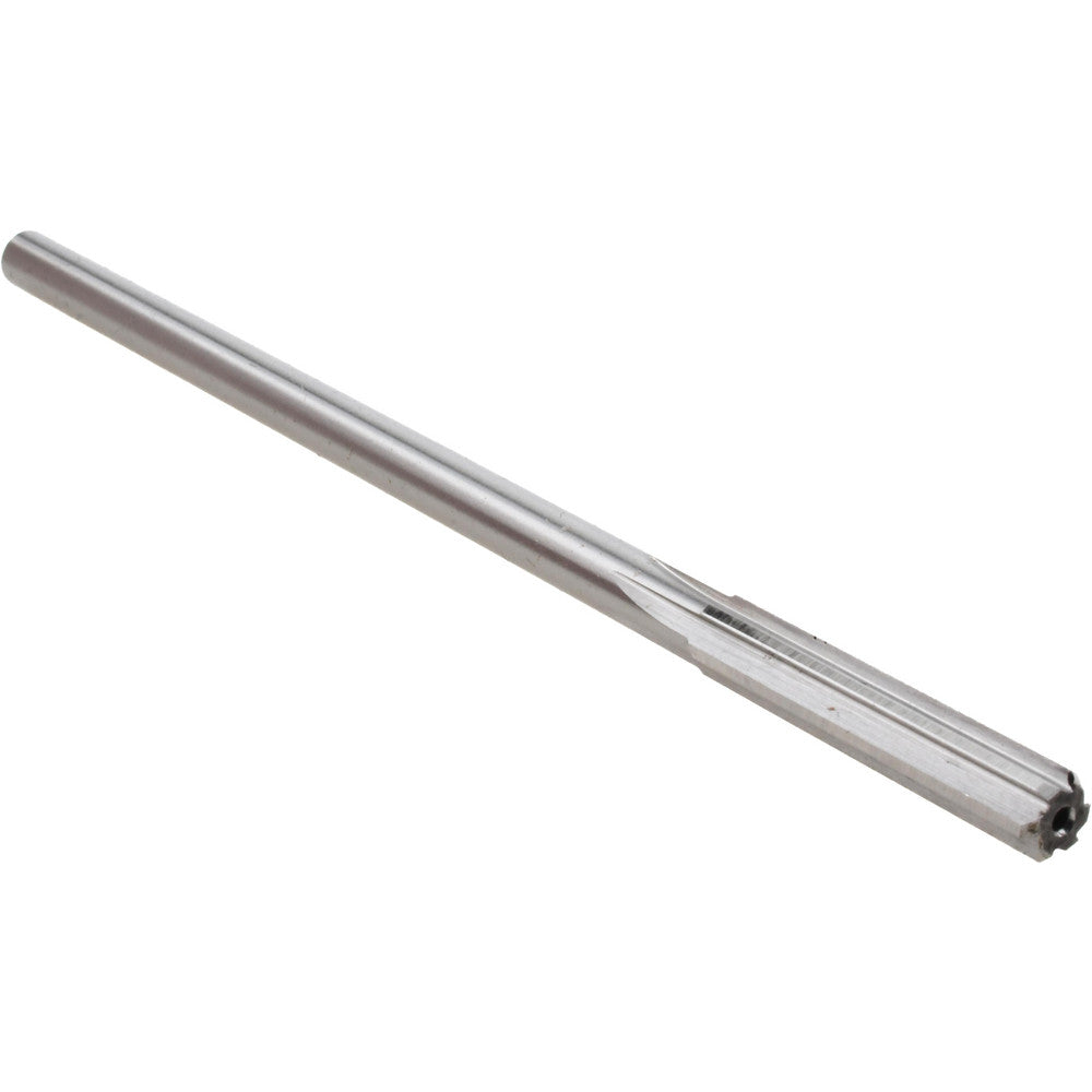 Cleveland C25608 Chucking Reamer 9/32" Dia, 6" OAL, 1-1/2" Flute Length, Straight Flute, Straight-Cylindrical Shank, HSS