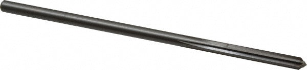 Cleveland C25368 Chucking Reamer 0.1885" Dia, 4-1/2" OAL, 1-1/8" Flute Length, Straight Flute, Straight-Cylindrical Shank, HSS