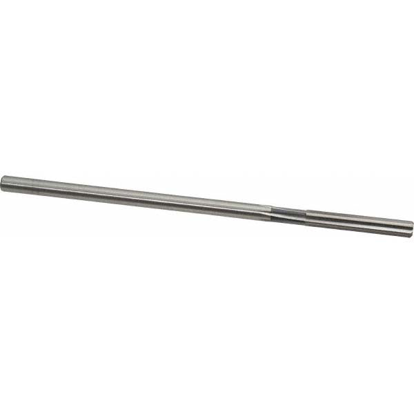 Cleveland C25510 Chucking Reamer 0.2490" Dia, 6" OAL, 1-1/2" Flute Length, Straight Flute, Straight-Cylindrical Shank, HSS