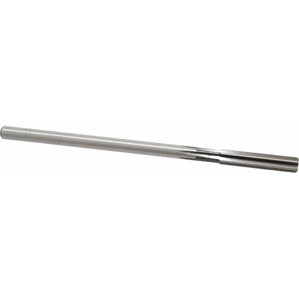 Cleveland C25663 Chucking Reamer 0.3135" Dia, 6" OAL, 1-1/2" Flute Length, Straight Flute, Straight-Cylindrical Shank, HSS