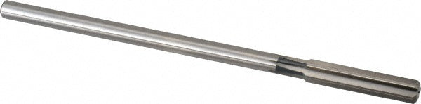 Cleveland C25809 Chucking Reamer 9.60 mm Dia, 7" OAL, 1-3/4" Flute Length, Straight Flute, Straight-Cylindrical Shank, HSS