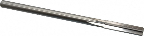 Cleveland C26085 Chucking Reamer 0.5010" Dia, 8" OAL, 2" Flute Length, Straight Flute, Straight-Cylindrical Shank, HSS