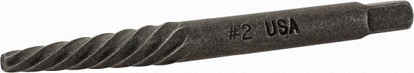 Cleveland C53652 Spiral Flute Screw Extractor #2, for 1/4 to 5/16 in Screws