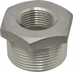Merit Brass K414-2012 Pipe Bushing 1-1/4 x 3/4", 304 Stainless Steel