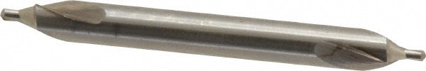 Cleveland C46273 Combination Drill & Countersink #12, 3/16" Body Dia, 118 deg, High-Speed Steel