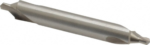 Cleveland C46274 Combination Drill & Countersink #13, 1/4" Body Dia, 118 deg, High-Speed Steel