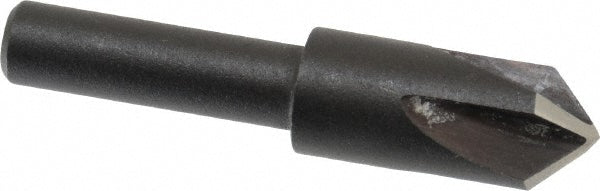Cleveland C46206 Countersink 3/8" Head Dia, 90.00 deg Included Angle, 4 Flute, High-Speed Steel, Right Hand Cut