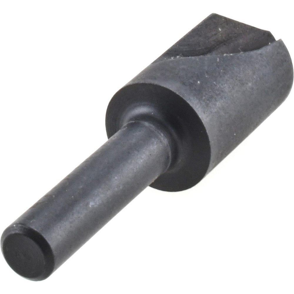 Cleveland C46114 Countersink 1/2" Head Dia, 82.00 deg Included Angle, 1 Flute, High-Speed Steel, Right Hand Cut