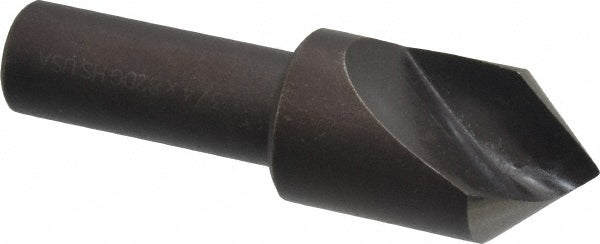 Cleveland C46125 Countersink 3/4" Head Dia, 82.00 deg Included Angle, 1 Flute, High-Speed Steel, Right Hand Cut