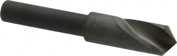 Cleveland C46104 Countersink 1/4" Head Dia, 100.00 deg Included Angle, 1 Flute, High-Speed Steel, Right Hand Cut