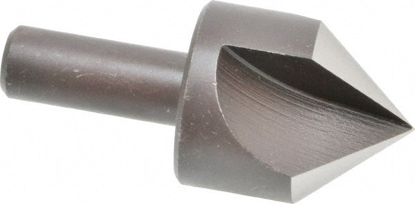 Cleveland C46187 Countersink 1-1/4" Head Dia, 82.00 deg Included Angle, 3 Flute, High-Speed Steel, Right Hand Cut
