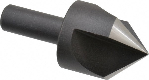 Cleveland C46188 Countersink 1-1/4" Head Dia, 90.00 deg Included Angle, 3 Flute, High-Speed Steel, Right Hand Cut