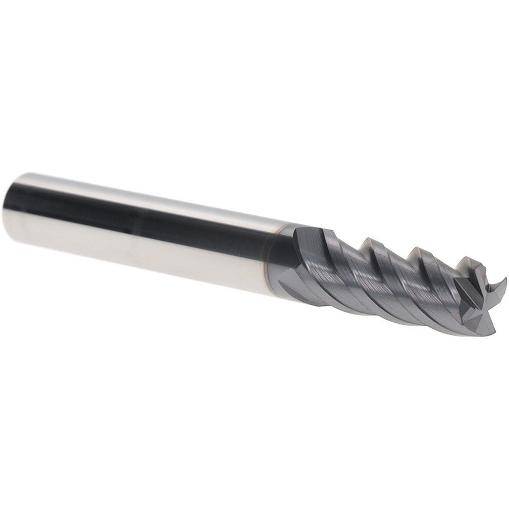 Iscar 5620954 Square End Mill 3/8" Dia, 4 Flute, Solid Carbide