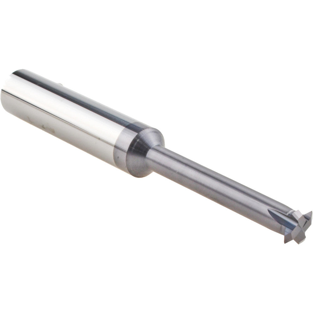 Harvey Tool 54270-C3 Single Profile Thread Mill 1/2-12 to 1/2-32, 12 to 32 TPI, Internal & External, 4 Flutes, Solid Carbide